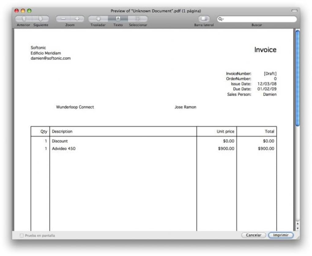Express invoice software free
